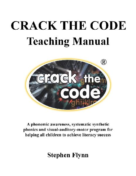 CRACK THE CODE Teaching Manual