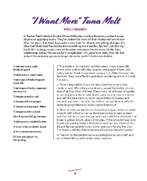 A Romance Reader's Cookbook
