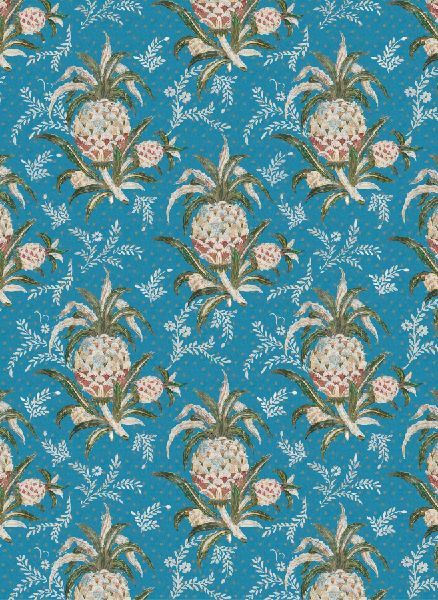 Colonial Williamsburg Blue and White American Style Wrapping Paper Book