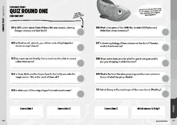 SOUNDS FISHY QUIZ BK PB