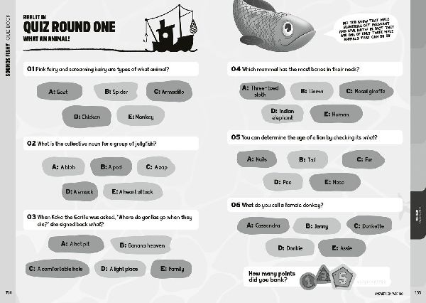 SOUNDS FISHY QUIZ BK PB