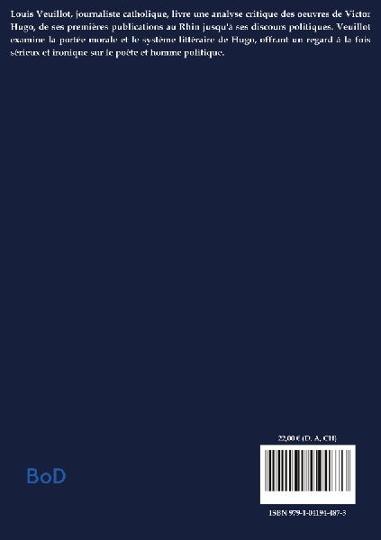 Études sur Victor Hugo