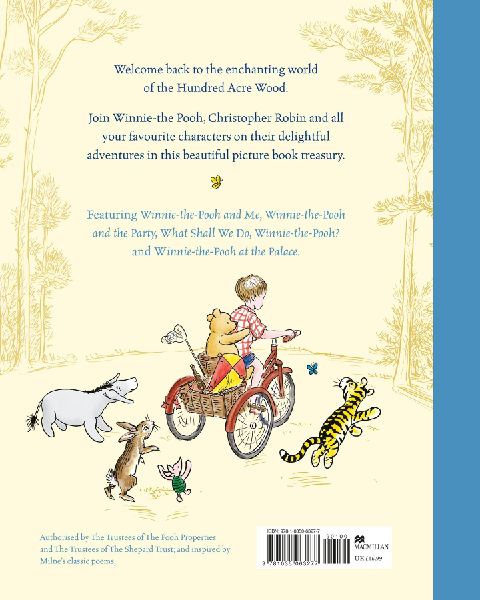 Winnie-the-Pooh: A Treasury of Heart-warming Adventures in Rhyme