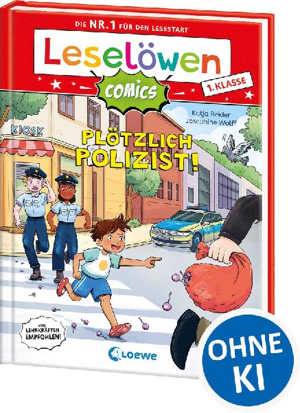 Leselöwen Comics 1. Klasse - Plötzlich Polizist!