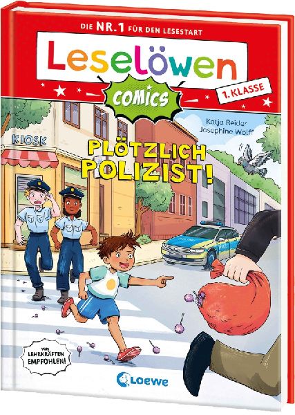 Leselöwen Comics 1. Klasse - Plötzlich Polizist!
