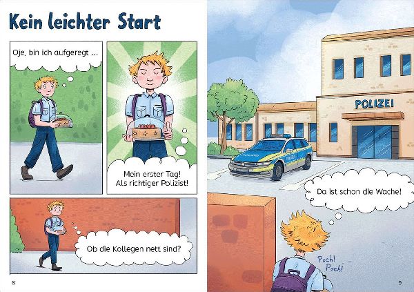 Leselöwen Comics 1. Klasse - Plötzlich Polizist!