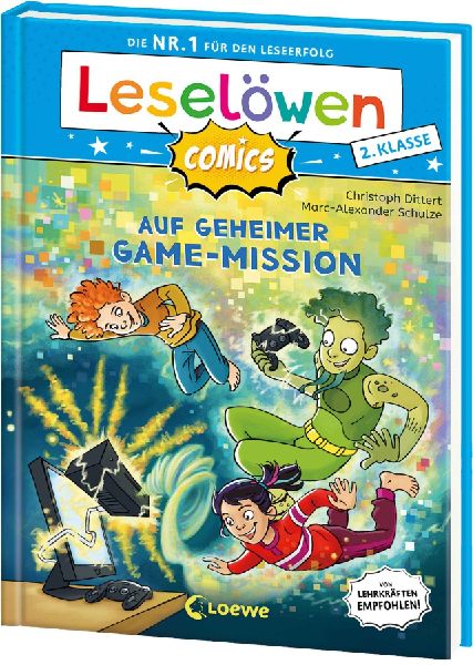 Leselöwen Comics 2. Klasse - Auf geheimer Game-Mission