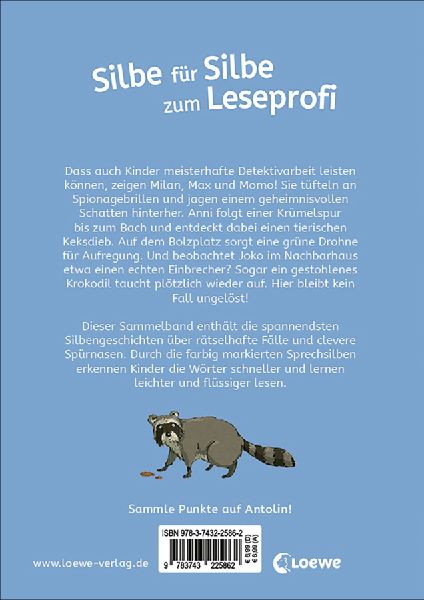 Die besten Silbengeschichten zum Lesenlernen - Detektive und Geheimnisse