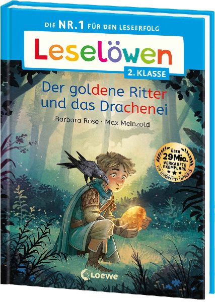 Leselöwen 2. Klasse - Der goldene Ritter und das Drachenei