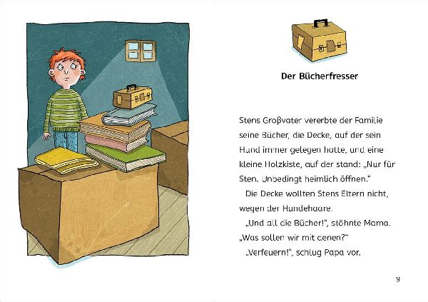 Bücherfresser und Dachbodengespenster