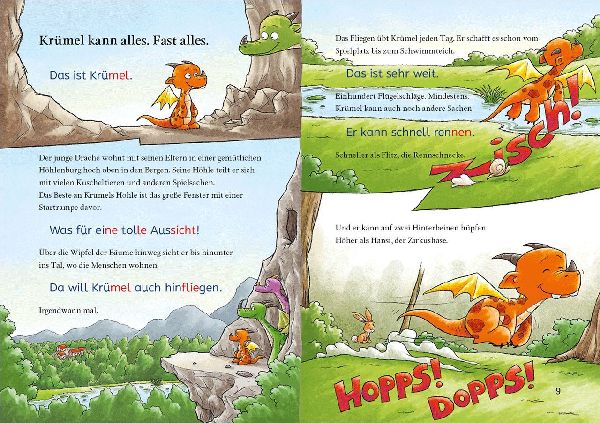 Leselöwen - Komm, wir lesen gemeinsam! - Der kleine Drache Krümel