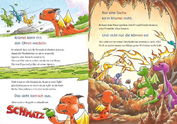 Leselöwen - Komm, wir lesen gemeinsam! - Der kleine Drache Krümel