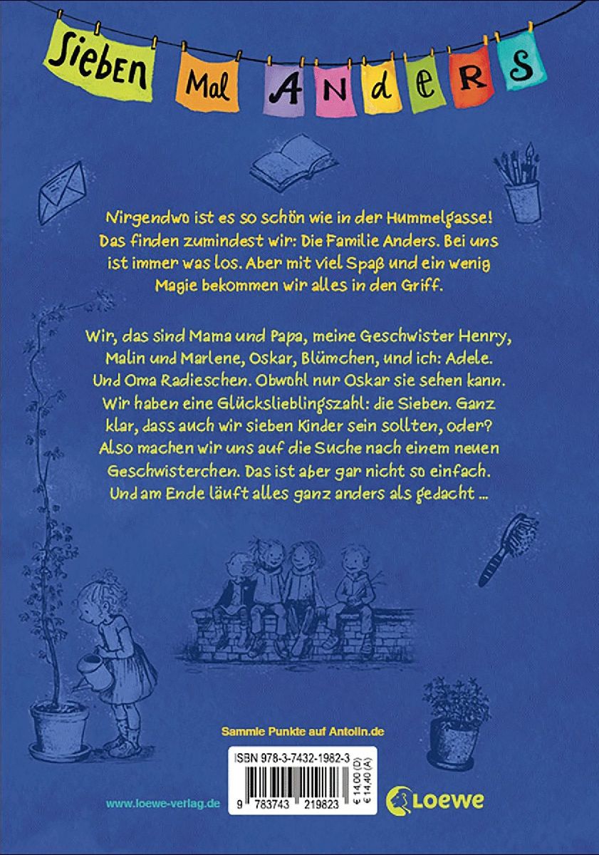 Sieben Mal Anders (Band 1) - Adele möchte die Welt umarmen