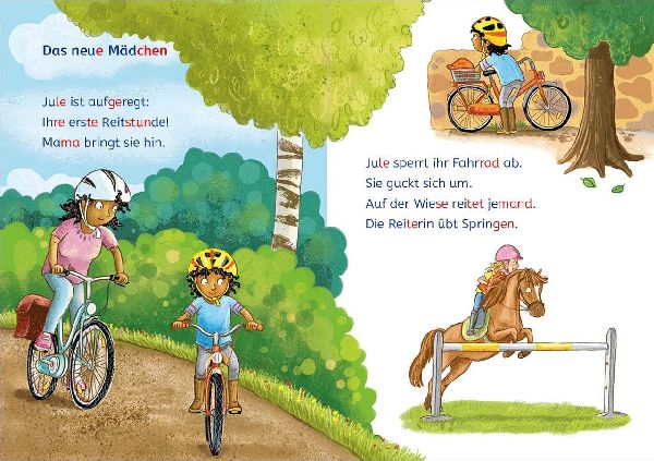 Leselöwen 1. Klasse - Eine ponystarke Reitstunde