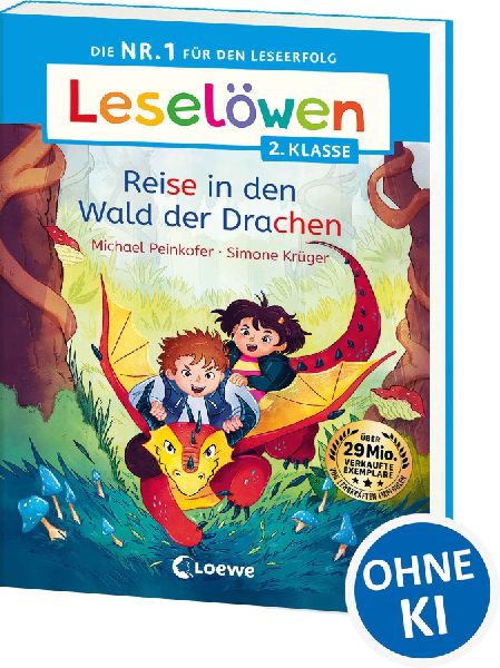Leselöwen 2. Klasse - Reise in den Wald der Drachen