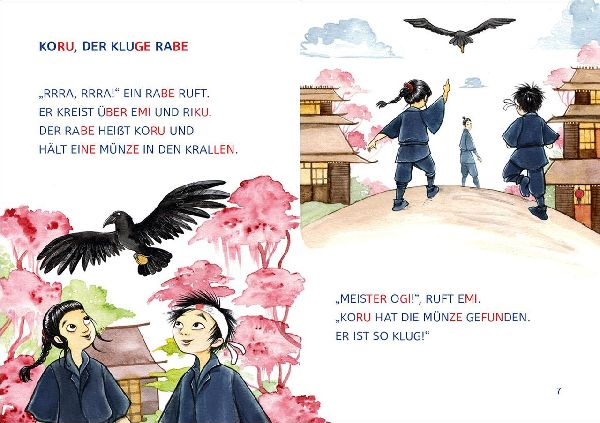 Leselöwen 1. Klasse - Die Ninjas retten die Tiere (Großbuchstabenausgabe)