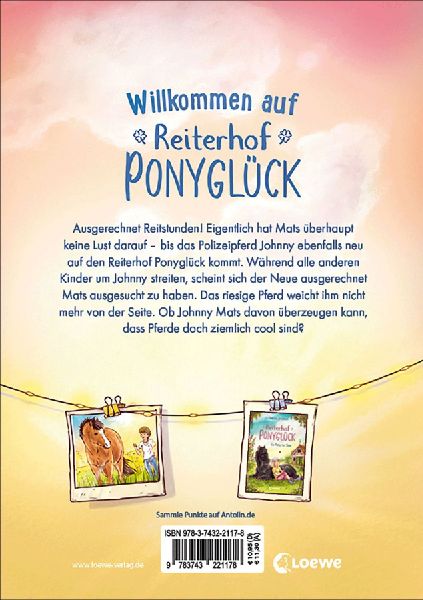Reiterhof Ponyglück (Band 2) - Ein Polizeipferd in der Reitschule
