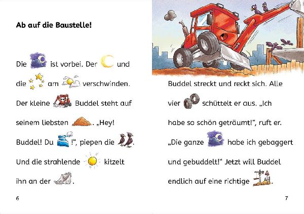 Bildermaus - Der kleine Bagger findet einen Schatz