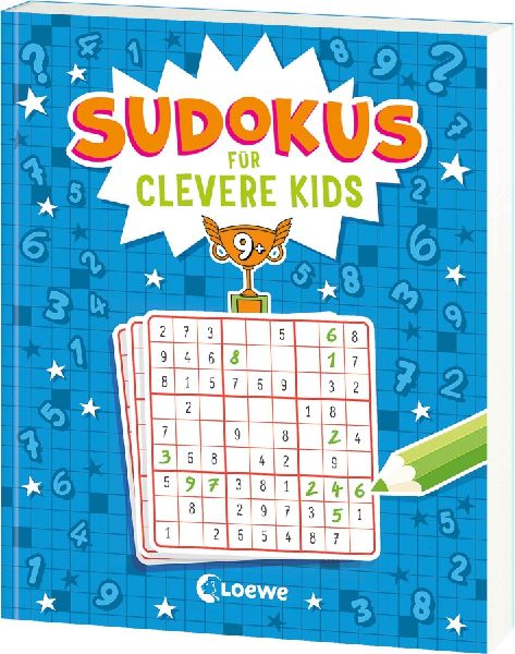 Sudokus für clevere Kids 9+ [blau]