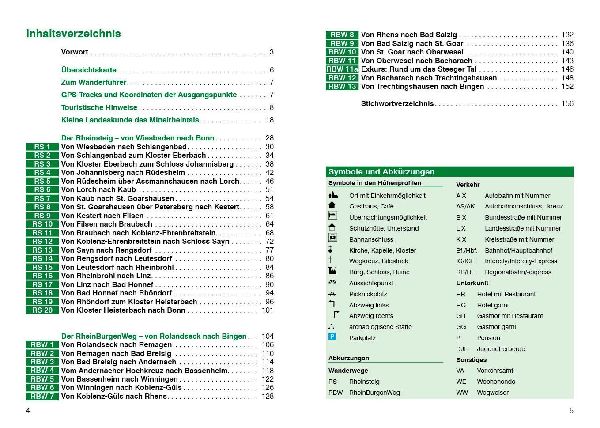 ROTHER Wanderführer Rheinsteig - RheinBurgenWeg. 34 Etappen auf den Weitwanderwegen rechts und links des romantischen Mittelrheins