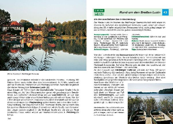 ROTHER Wanderführer Mecklenburgische Seenplatte. 45 Touren im 'Land der tausend Seen' - mit Nationalpark Müritz