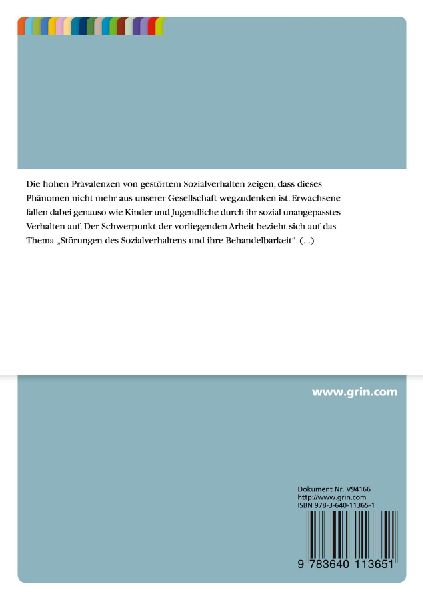 Metaanalyse zu Behandlungseffekten bei Störungen des Sozialverhaltens