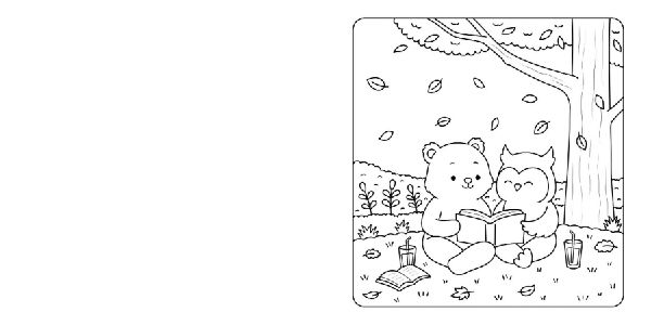 Cozy Coloring - Autumn Cuties