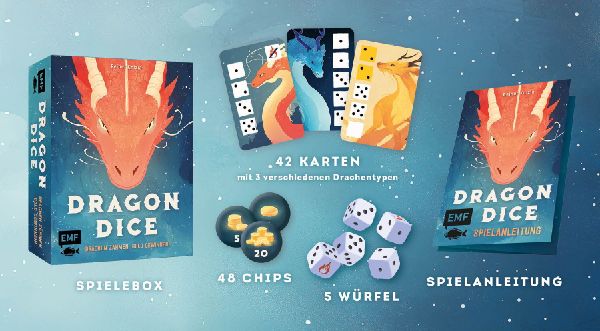 Würfelspiel: Dragon Dice - Drachen zähmen, Gold gewinnen!