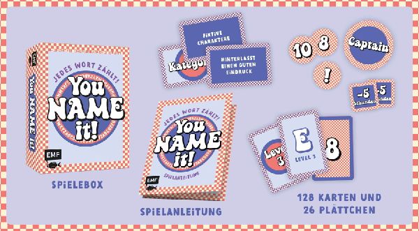 Kartenspiel: You name it! - Classic Edition