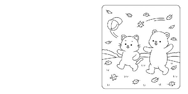 Cozy Coloring - Autumn Cuties