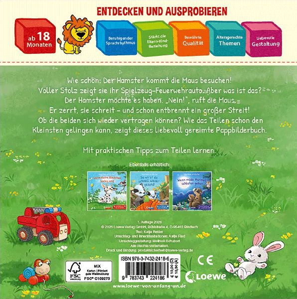 Wie kleine Tiere teilen lernen