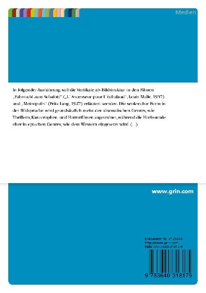 Die Vertikale als Bildstruktur