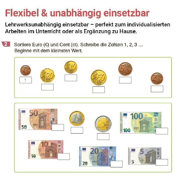 Rechnen mit Rico Schnabel Klasse 2, Heft 3 - Selbstständig Größen und Sachrechnen trainieren