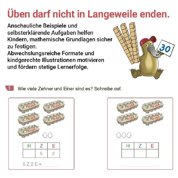 Rechnen mit Rico Schnabel 2, Heft 1 - Selbstständig das Addieren und Subtrahieren bis 100 trainieren