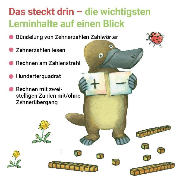 Rechnen mit Rico Schnabel 2, Heft 1 - Selbstständig das Addieren und Subtrahieren bis 100 trainieren