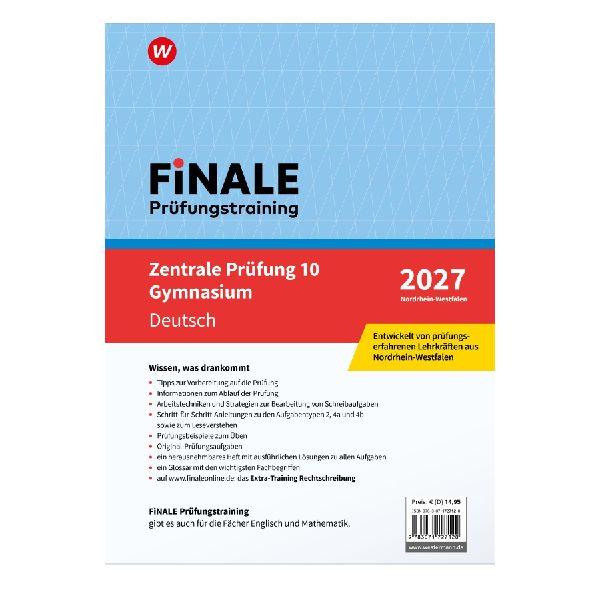 FiNALE Prüfungstraining Zentrale Prüfung 10. Gymnasium Nordrhein-Westfalen. Deutsch 2027