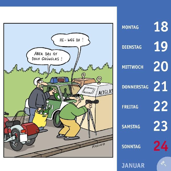 Perscheid Postkartenkalender 2027
