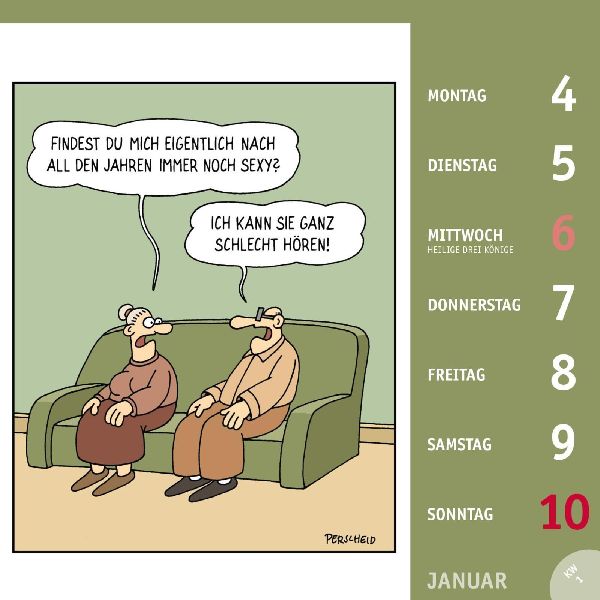 Perscheid Postkartenkalender 2027