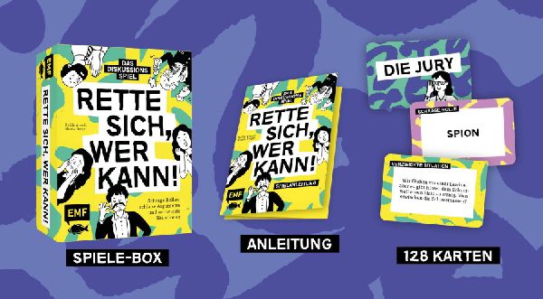 Kartenspiel: Rette sich, wer kann! - Das Diskussions-Spiel