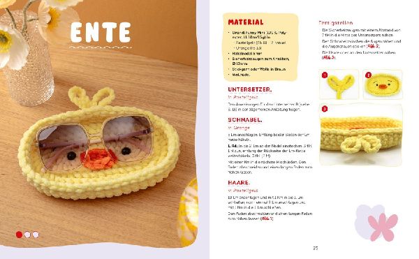 Brillies häkeln: Niedliche Amigurumi-Brillenhalter | Für Lese- und Sonnenbrillen