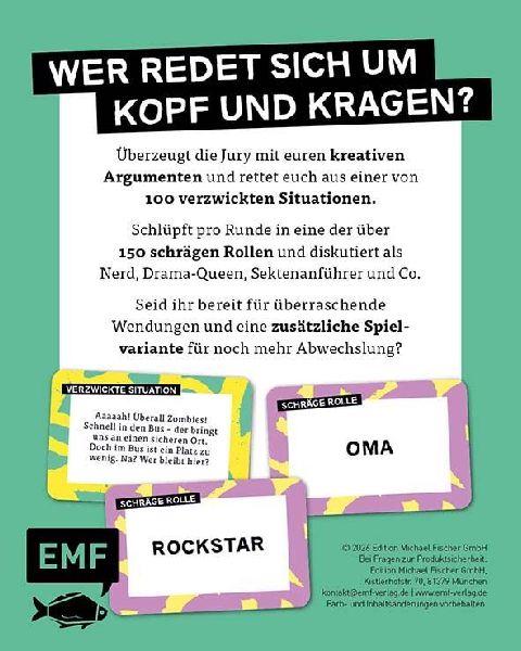 Kartenspiel: Rette sich, wer kann! - Das Diskussions-Spiel