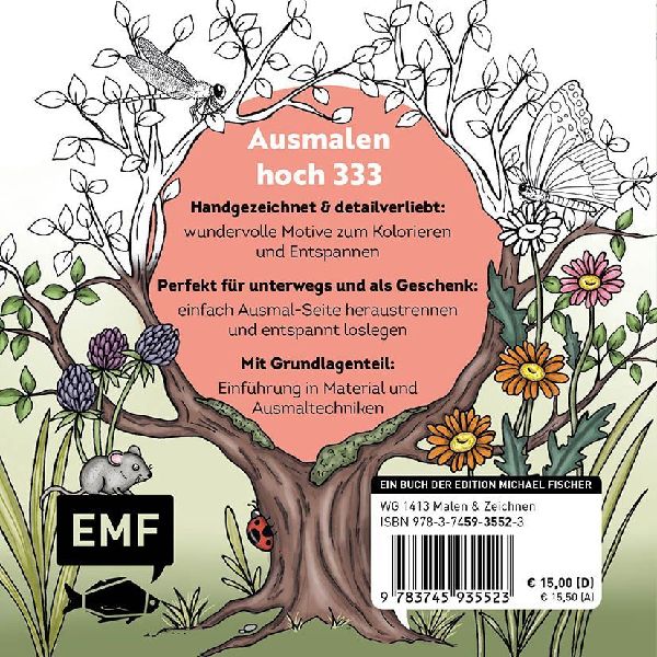 333 Ausmalen - Wunder der Natur