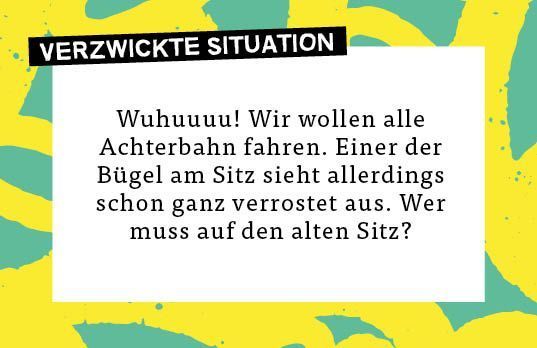 Kartenspiel: Rette sich, wer kann! - Das Diskussions-Spiel