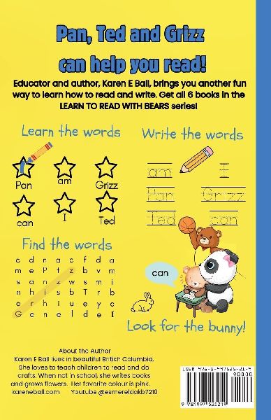 LEARN TO READ WITH BEARS GO ZERO TO 60!