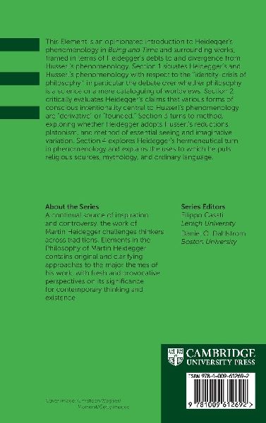 Heidegger's Phenomenology