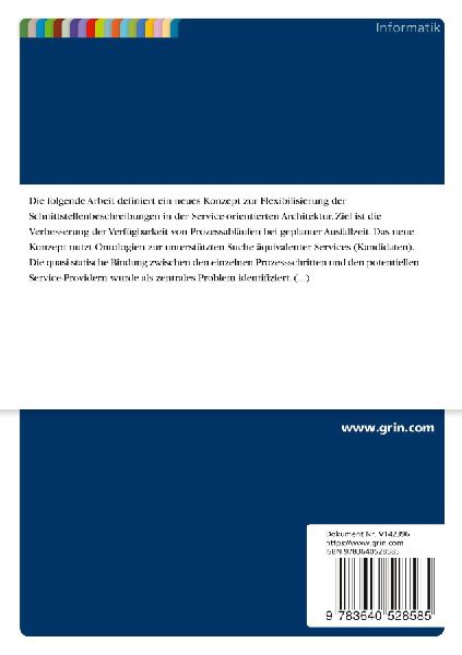 Service-orientierte Architektur (SOA) - Identifizierung äquivalenter Services in Form semantischer semiautomatischer Unterstützung des EMEO-Layers