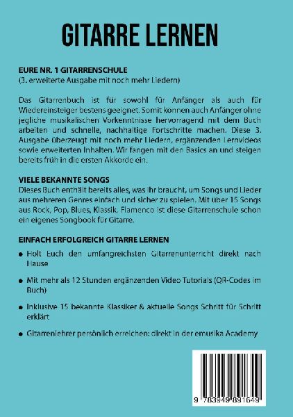 Gitarre lernen für Anfänger und Wiedereinsteiger