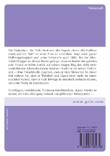 Helfen oder aufgeben? Verhalten als Angehöriger eines Alkoholikers