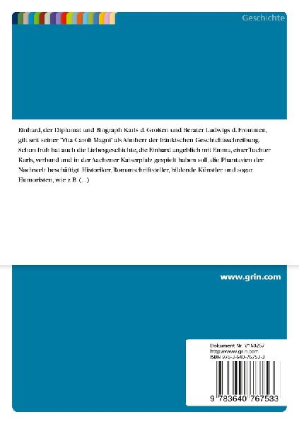 Einhard in Sage und Legende