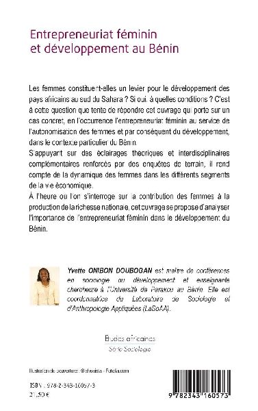Entrepreneuriat féminin et développement au Bénin